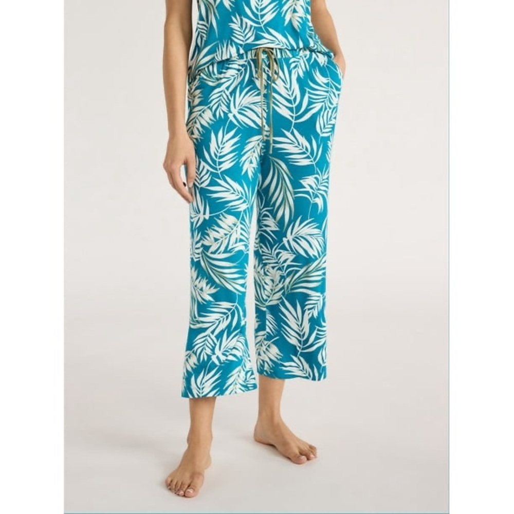 Cropped Knit Sleep Pants by Joyspun NWT